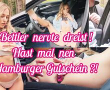 Bettler nervte im Auto beim befriedigen